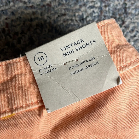 Universal Thread “Vintage Midi Shorts” Peach - Picture 6 of 6